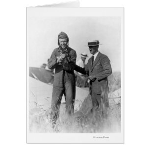 Lindbergh and Wright - Wrecked Plane