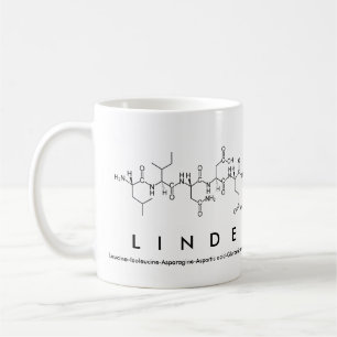 Linde peptide name mug