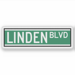 Linden Boulevard Sign