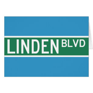 Linden Boulevard Sign