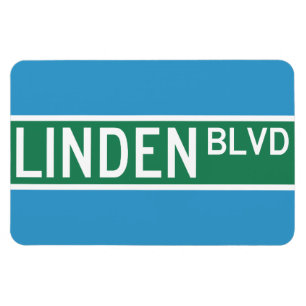 Linden Boulevard Sign Magnet