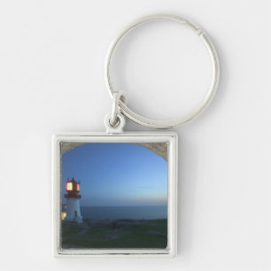 lindesnes fyr, norways most southern point key ring