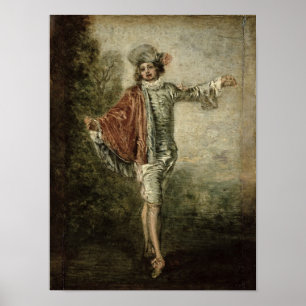 L'Indifferent, 1716 Poster