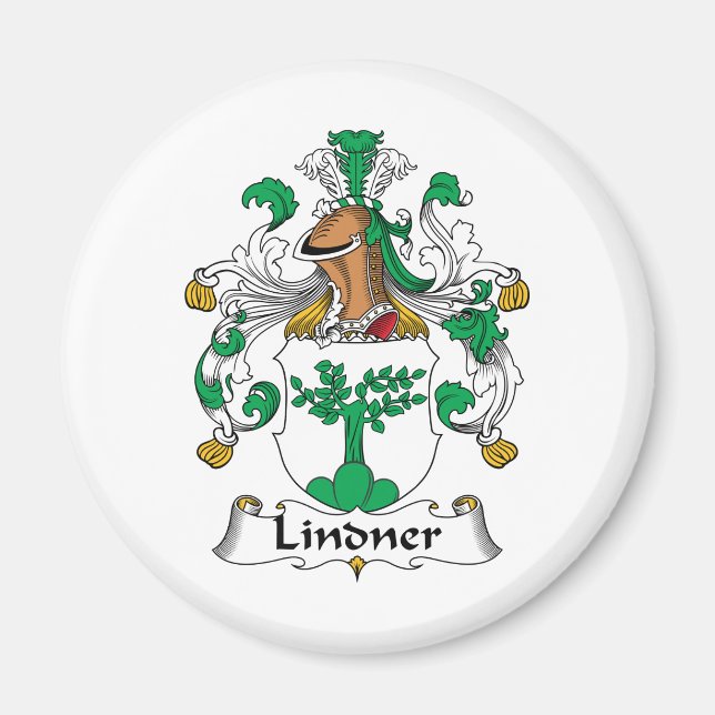 Lindner Family Crest Magnet (Front)