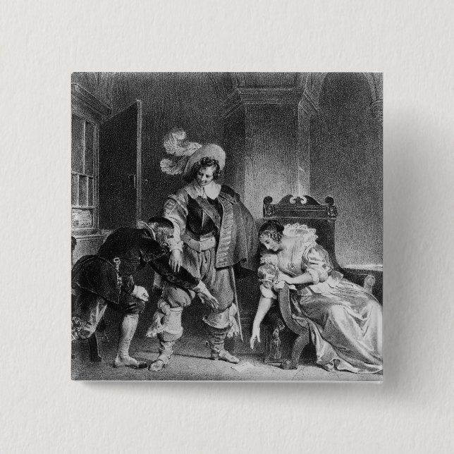 Lindor's letter 15 cm square badge (Front)