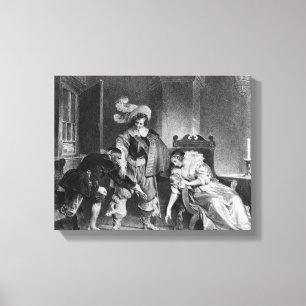 Lindor's letter canvas print