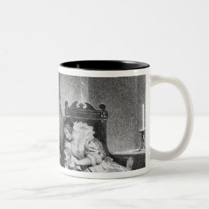 Lindor's letter Two-Tone coffee mug
