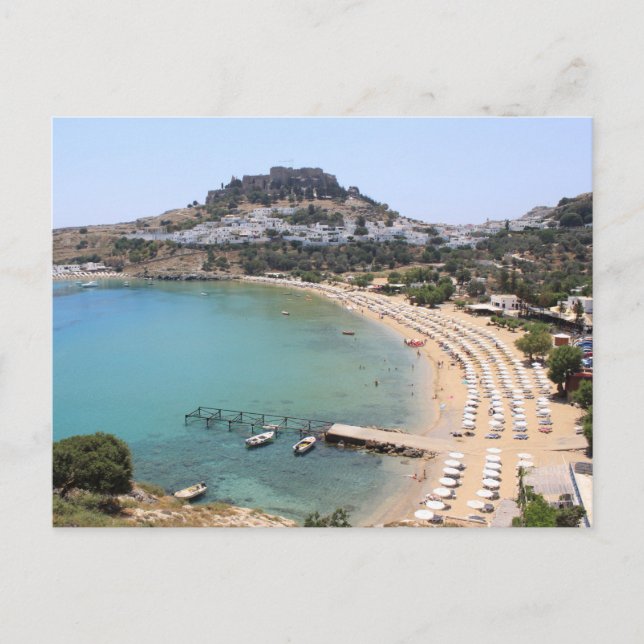 Lindos Postcard (Front)