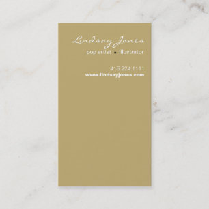 Lindsay Business Card template
