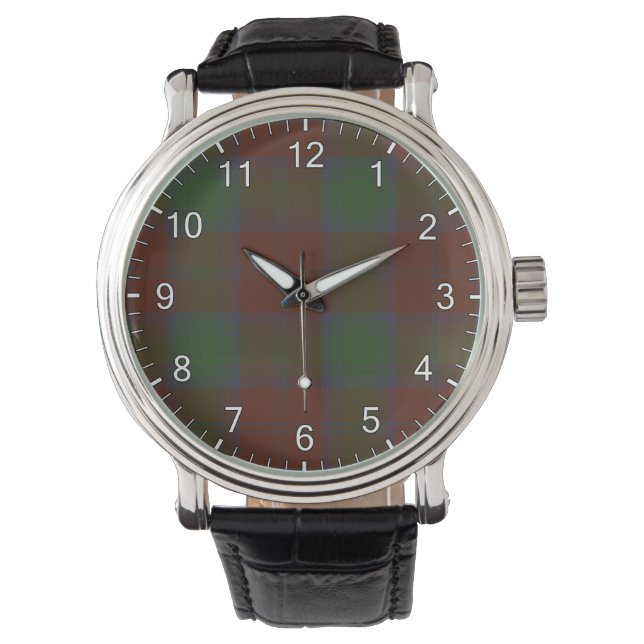 Lindsay Clan Tartan Watch (Front)