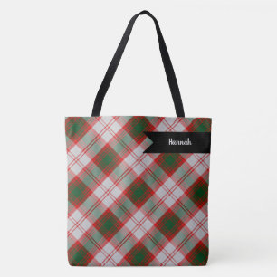 Lindsay Dress Clan Tartan Plaid Pattern Tote Bag