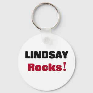 Lindsay Rocks Key Ring