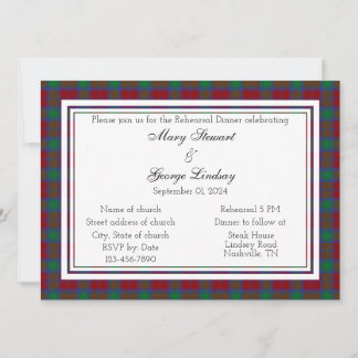 Lindsay Scottish Rehearsal Invitation