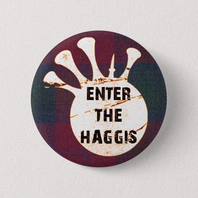 LINDSAY TARTAN BUTTON (Front)