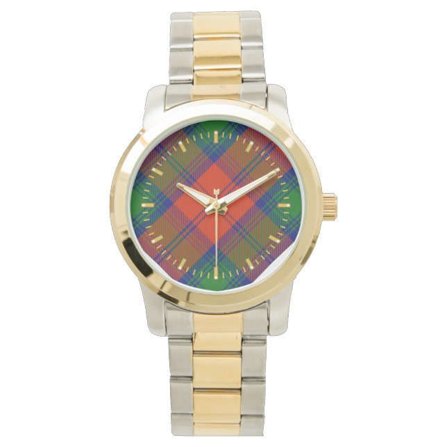 Lindsay Tartan Two-tone Watch (Front)