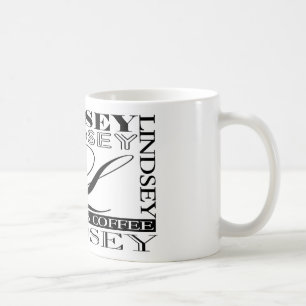 LINDSEY - custom coffee mug