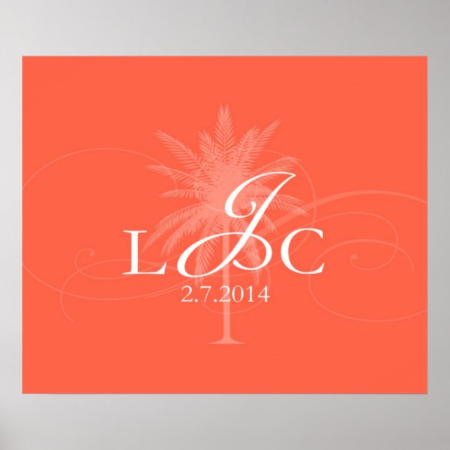 Lindsey's Monogram Poster (Front)