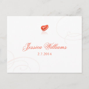 Lindsey's Place Cards - Meat