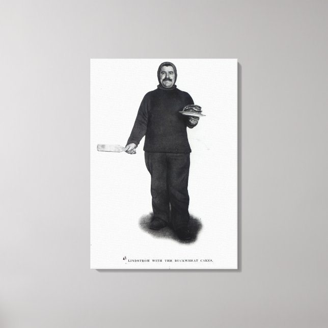 Lindstrom with the Buckwheat Cakes Canvas Print (Front)