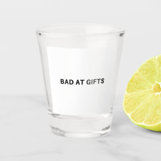 Line 6 of I, Sinkhole Shot Glass