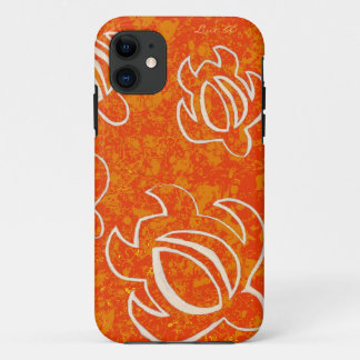 Line A Orange Honu iPhone 11 Case
