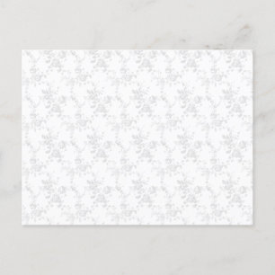 line art Design Announcement Postcard