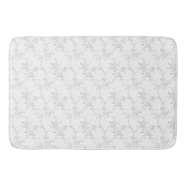 line art Design Bath Mat (Front)