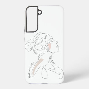 Line Art drawing  - Creative and Fruitful Samsung Galaxy Case