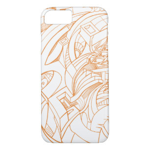 line art phone case