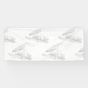 Line art, Seashell, Harp Banner