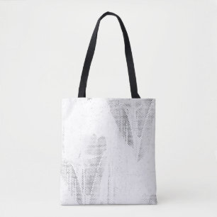Line art, Seashell, Harp Tote Bag