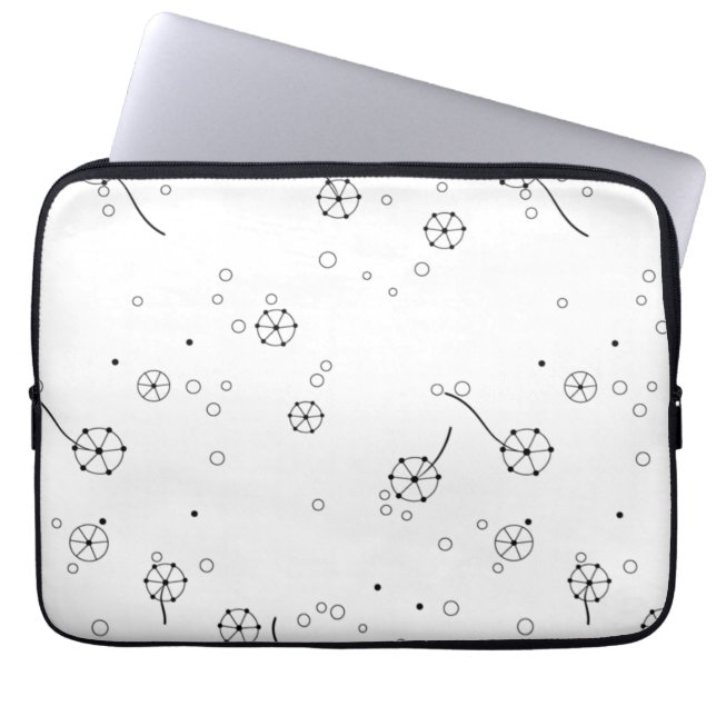Line Art, Star Dust Electronics Bag (Front)