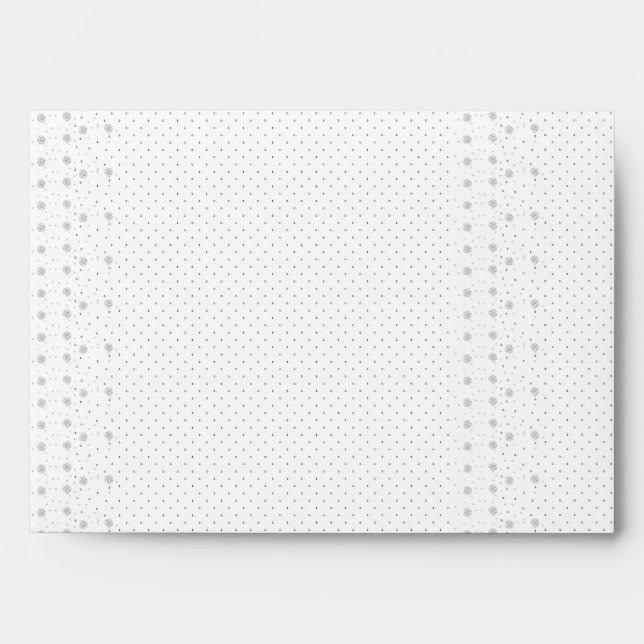 Line art, White Lilac Envelope (Front)