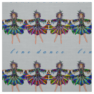 line dance fabric