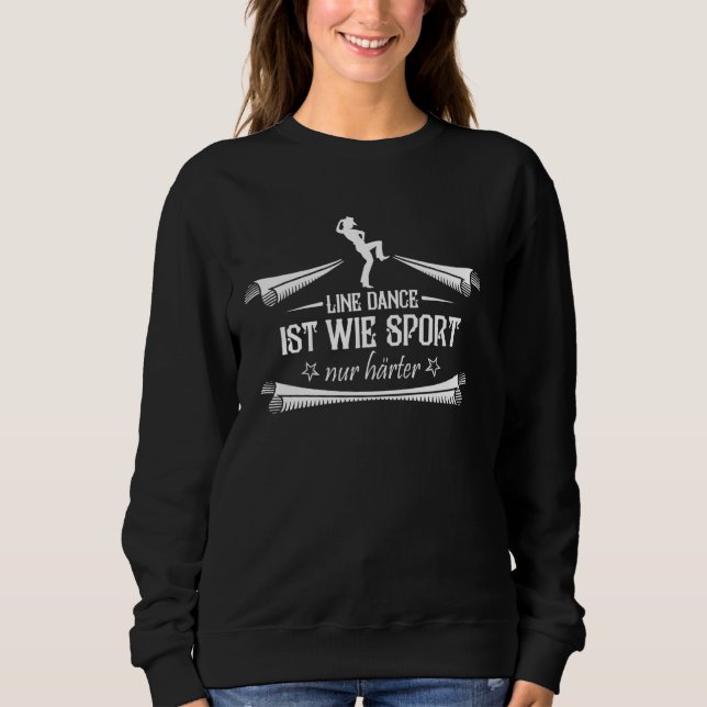 Line Dance Linedance Sweatshirt (Front)
