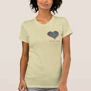 Line dance Love Heart  T-Shirt