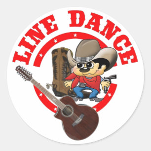 Line Dance sticker Roy