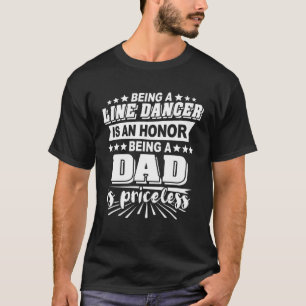 Line Dancer Father Line Dancing 2 T-Shirt