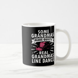 Line Dancing Art For Women Mom Grandma Line Dance  Coffee Mug