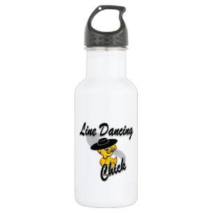 Line Dancing Chick #4 532 Ml Water Bottle