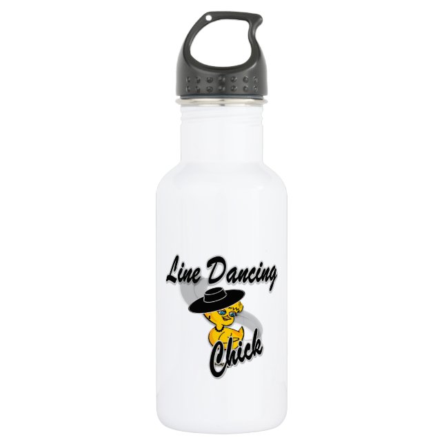 Line Dancing Chick #4 532 Ml Water Bottle (Front)
