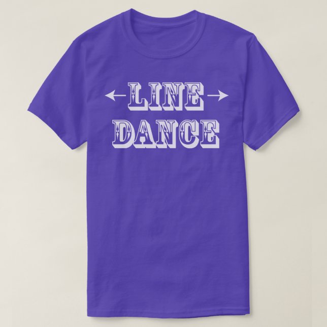 Line Dancing Country Western Music Gift 2 T-Shirt (Design Front)