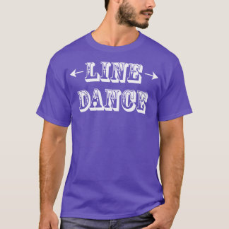Line Dancing Country Western Music Gift 2 T-Shirt