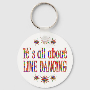 LINE DANCING KEY RING