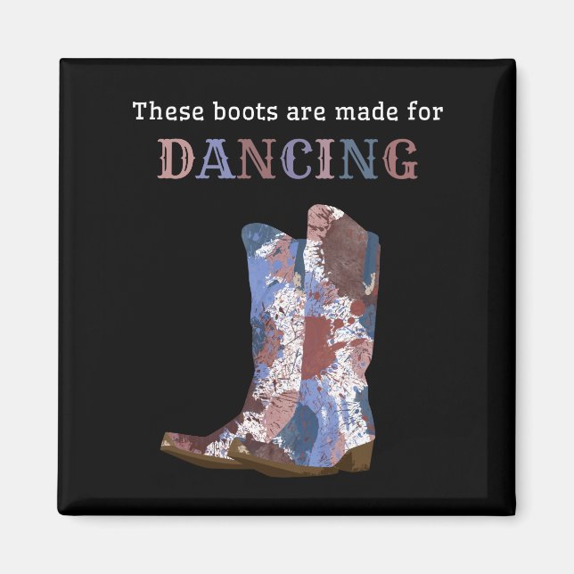 Line Dancing Magnet (Front)