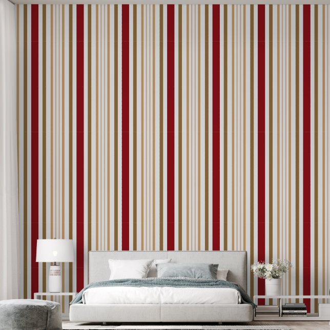 Line Decor Wallpaper (Bedroom)