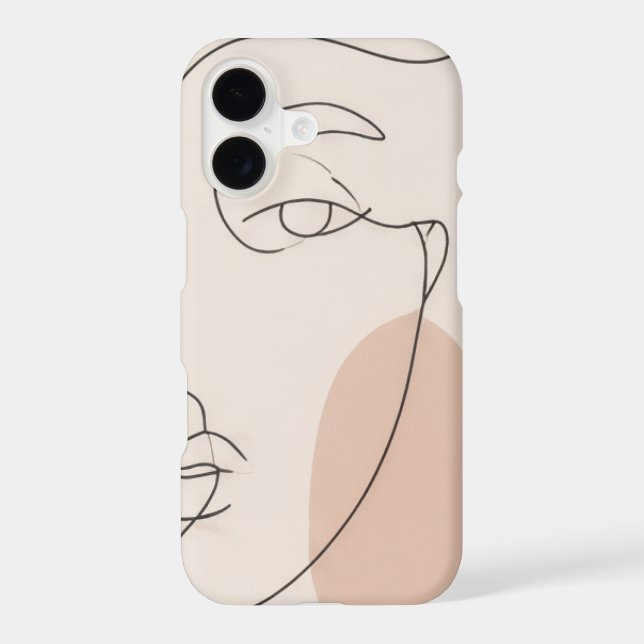 Line Face Art (Back)