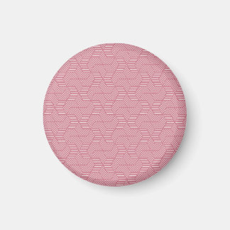 Line Geometry: Modern Vintage Texture Magnet