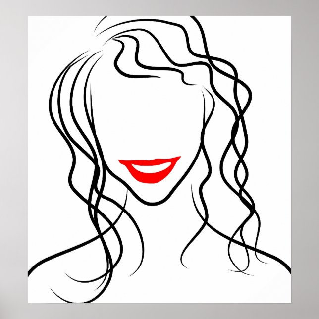 Line Lady Poster (Front)