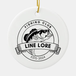 Line Lore Ceramic Tree Decoration